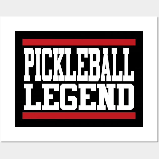 Pickleball Legend Wall Art by LefTEE Designs